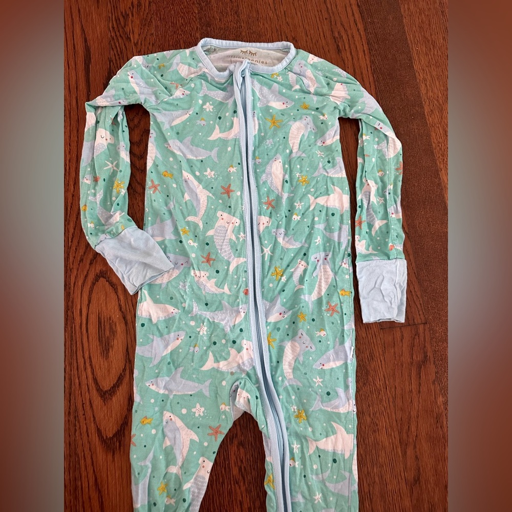 LITTLE SLEEPIES shark soirée 2T zippy